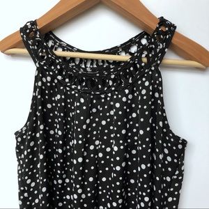 New Direction PXL Navy/White Polka Dot B6